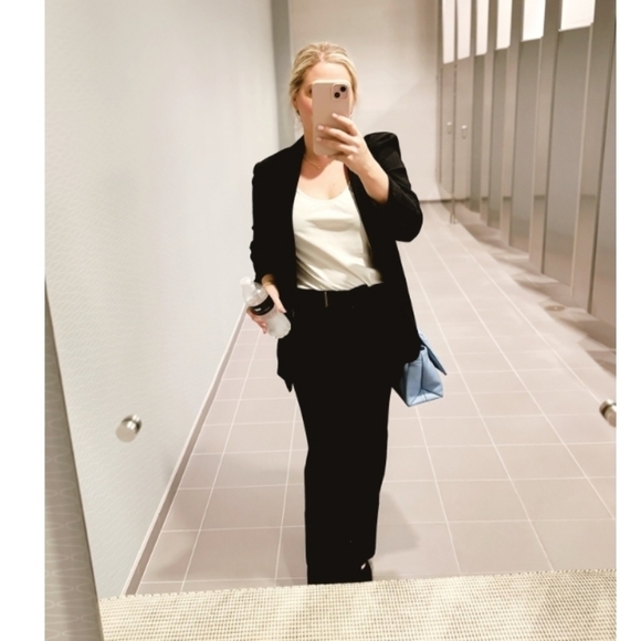 A New Day Women's  Jackets & Coats Relaxed Fit Essential Blazer - Picture 4 of 7